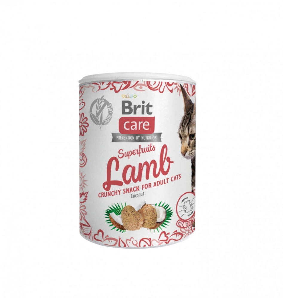 Bild 1 von Brit Care Cat Snack Superfruits - Lamb 100g