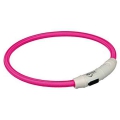 Bild 1 von Trixie Flash Leuchtring USB Pink  / (Variante) L-XL