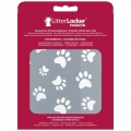 LitterLocker Fashion Bezug Cat Paws - grau
